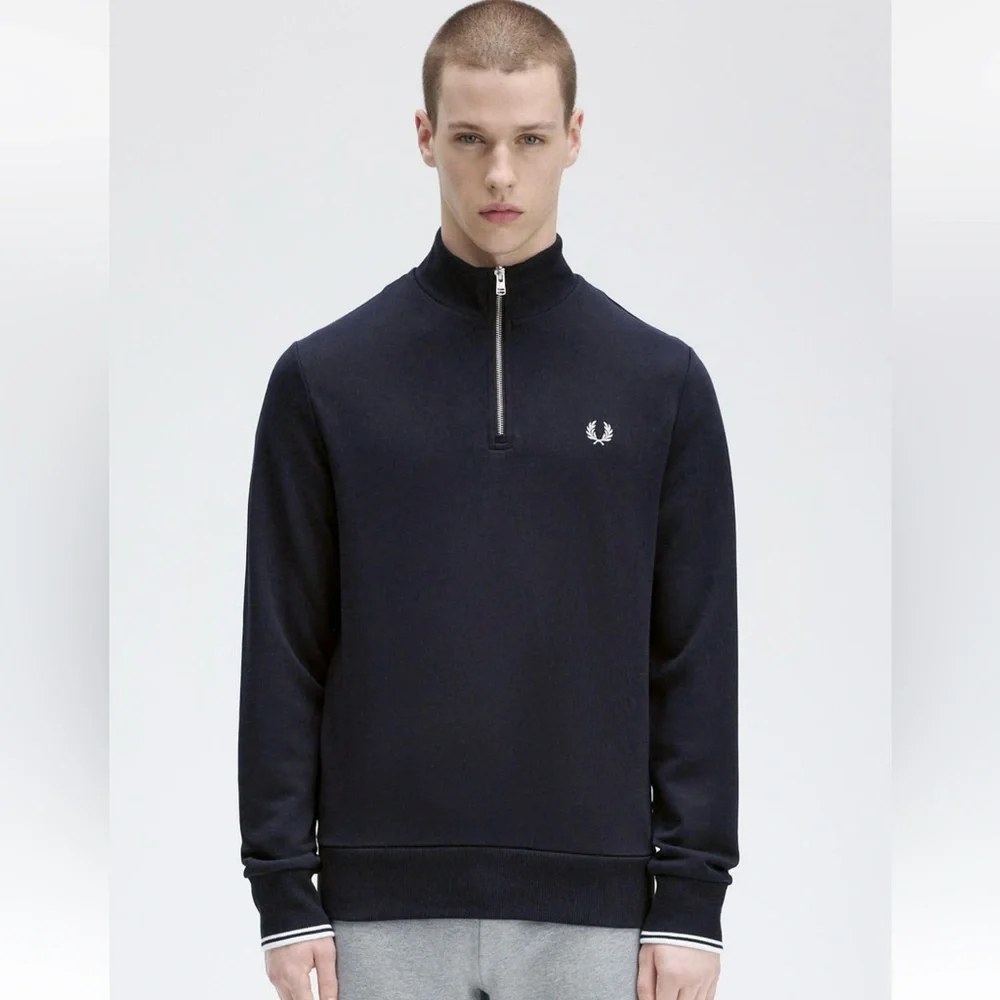 Fred Perry Half Zip - Picture 1 of 4